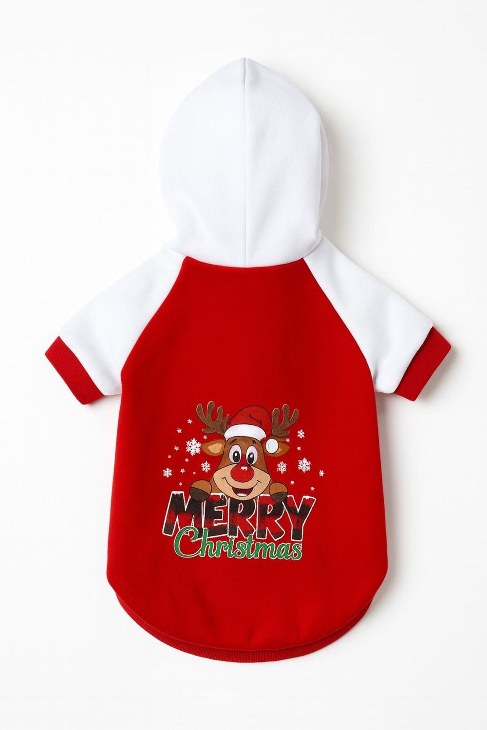 Küçük Irk Noel Yılbaşı Deer Köpek Kıyafeti Köpek Sweati (1-10KG)