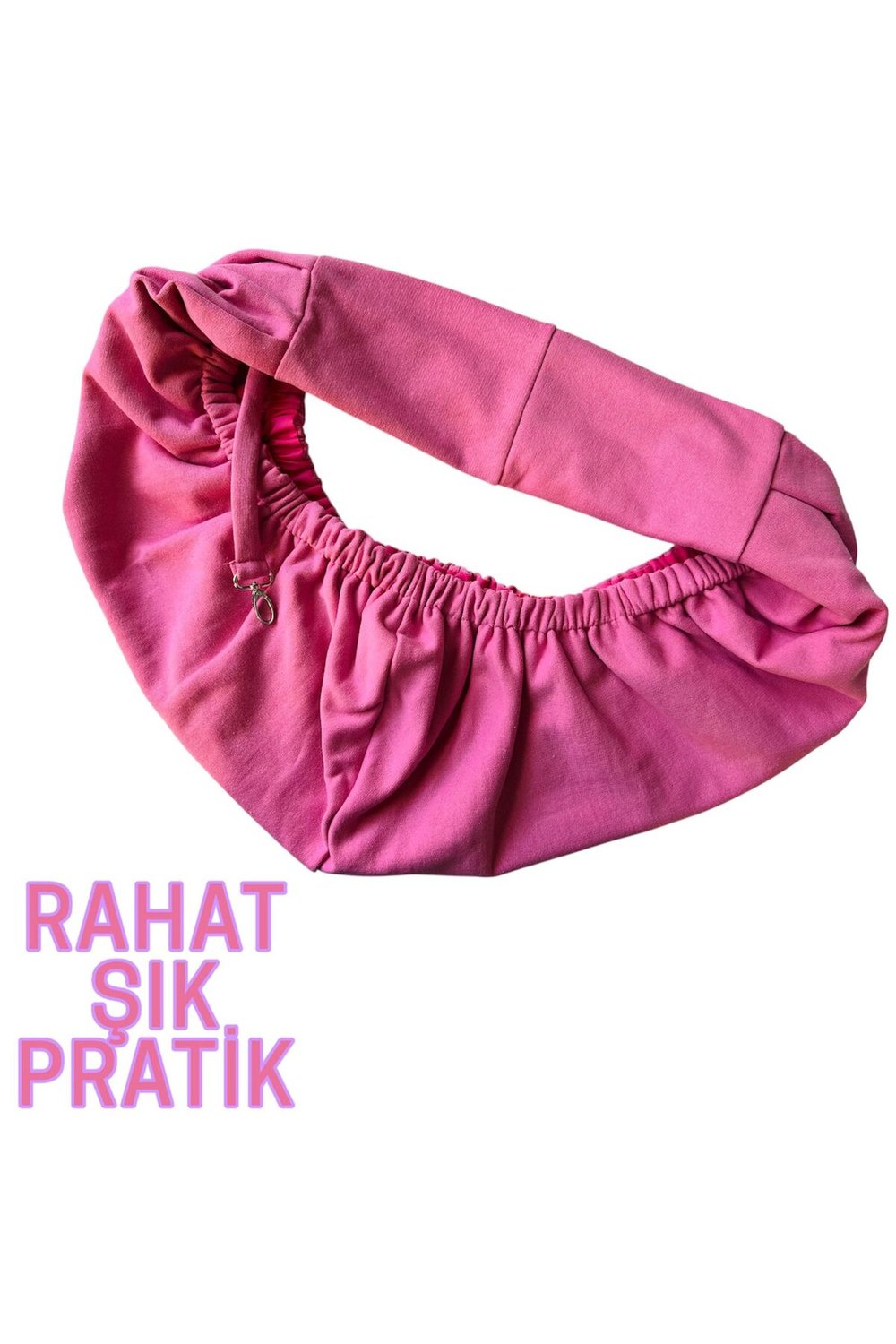 Küçük Irk Pembe Kedi -köpek Taşıma Çantası (1 KG-5 KG ARASI)