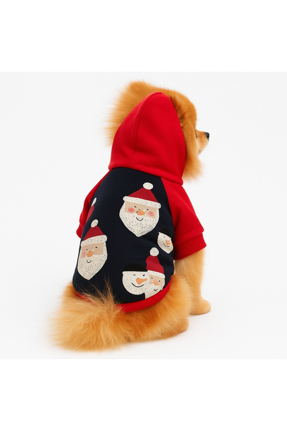 Küçük Irk Snowman&Santa Yılbaşı Kedi Köpek Kıyafeti Sweati (0,5-10KG)
