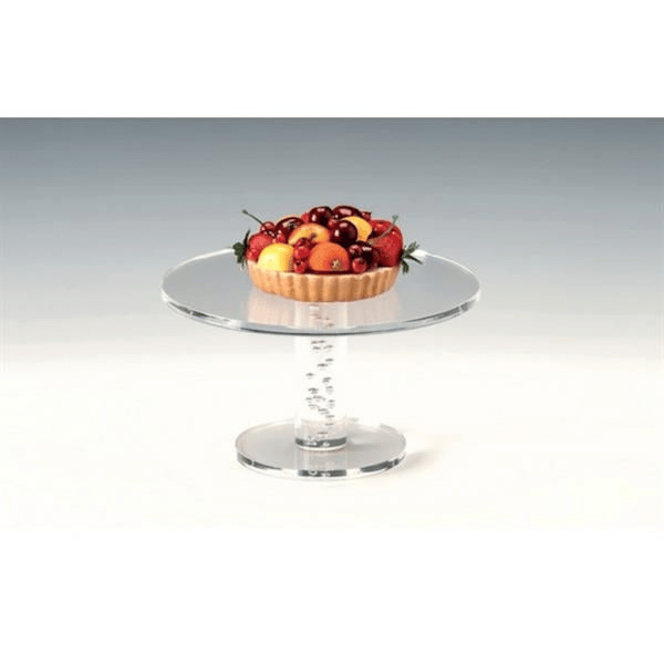 24 CM AKRİLİK , AYAKLI PASTA STANDI