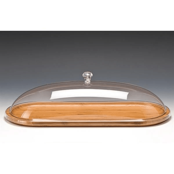AHŞAP ALTLI OVAL FANUS