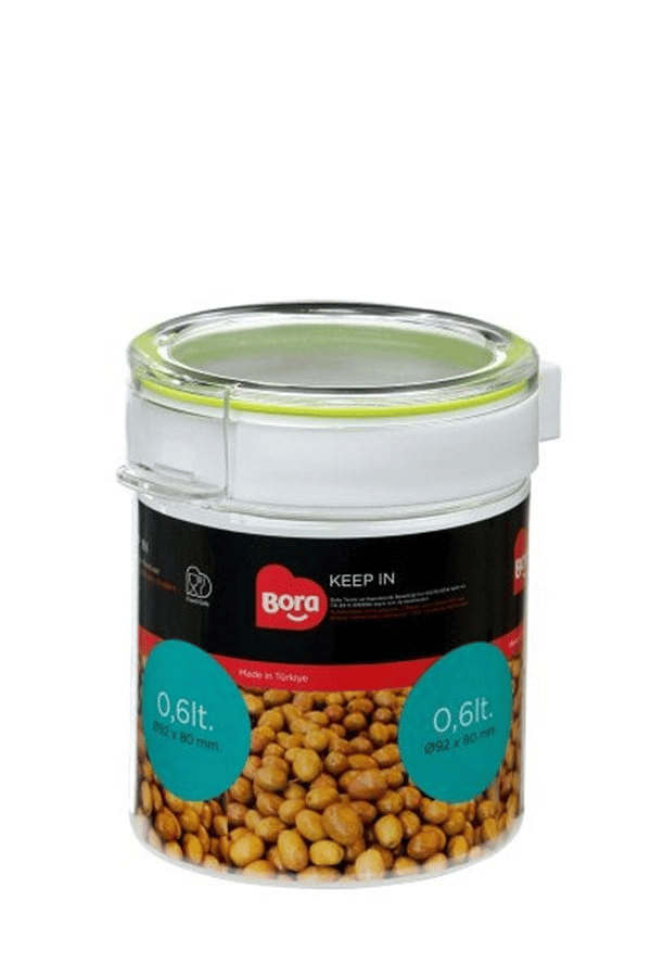 Bora Plastik Pet Yuvarlak 89mm No:2 - 0,6 Lt BO2221