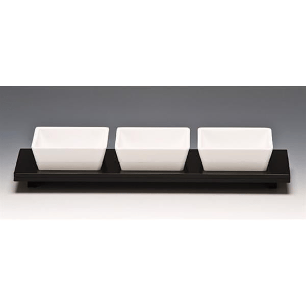 K-6006 MODEL AKRİLİK STANDLI MELAMİN ÇEREZLİK 3 LÜ