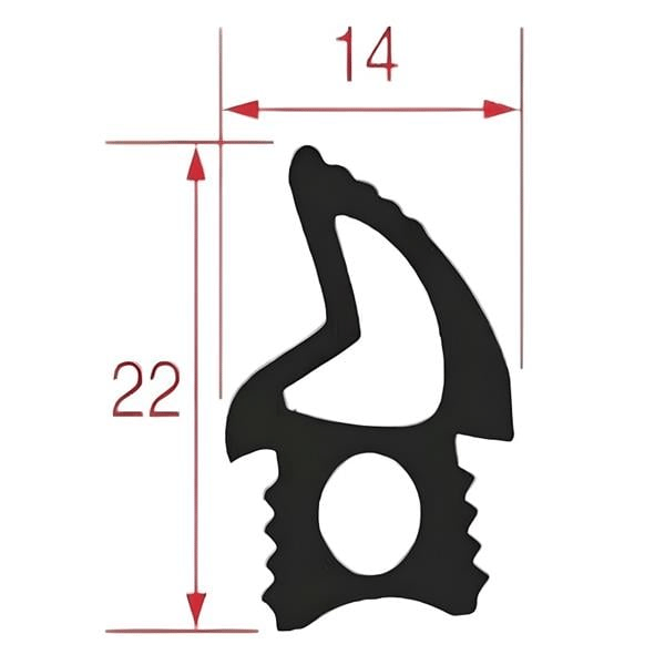 Unox Fırın Kapı Lastiği