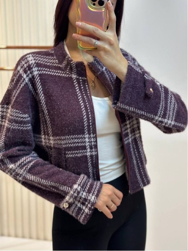 EKOSE ÇIT ÇIT BOMBER CEKET BORDO