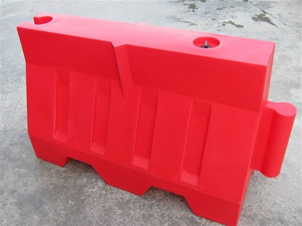 GÜVENLİK SU BARİYERİ 120 X 80 X 50 KIRMIZI
