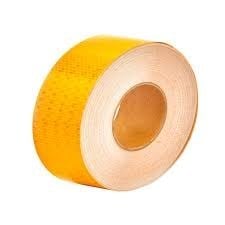 SARI PETEKLİ REFLEKTİF BANT 10 CM