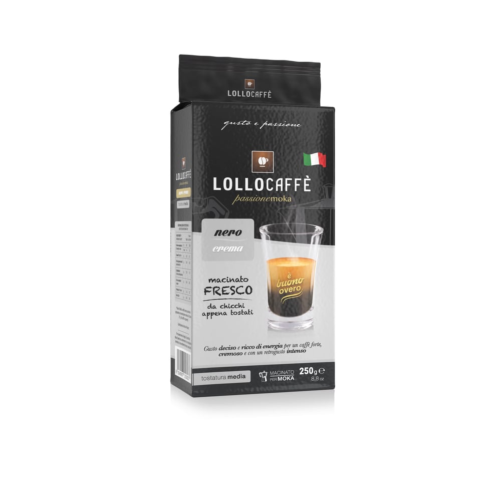 LOLLO NERO CREMA CLASSICO FILTRE KAHVE 250GR