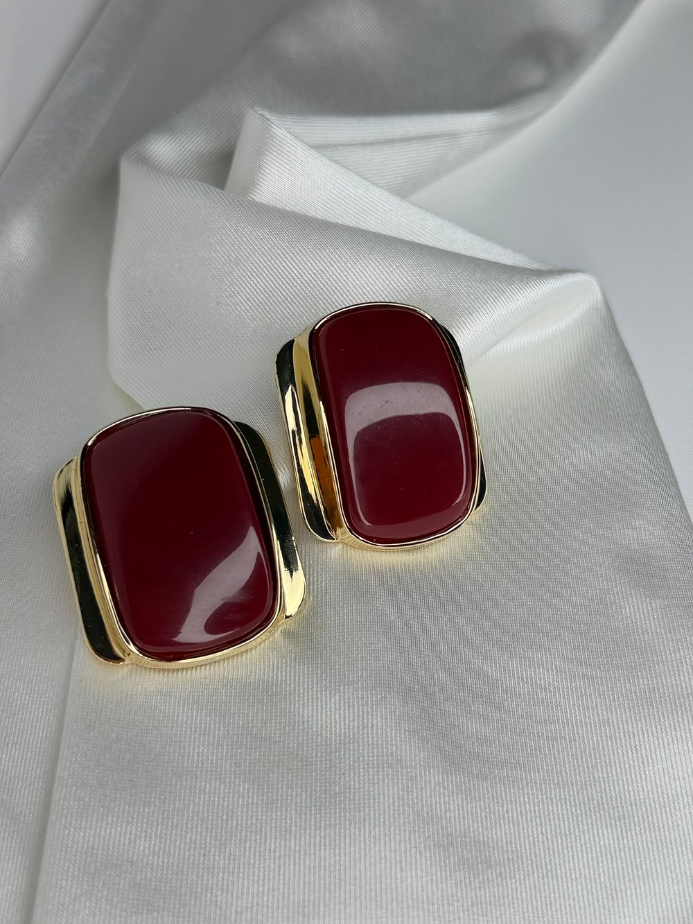 Imperial Stone Bordo Küpe