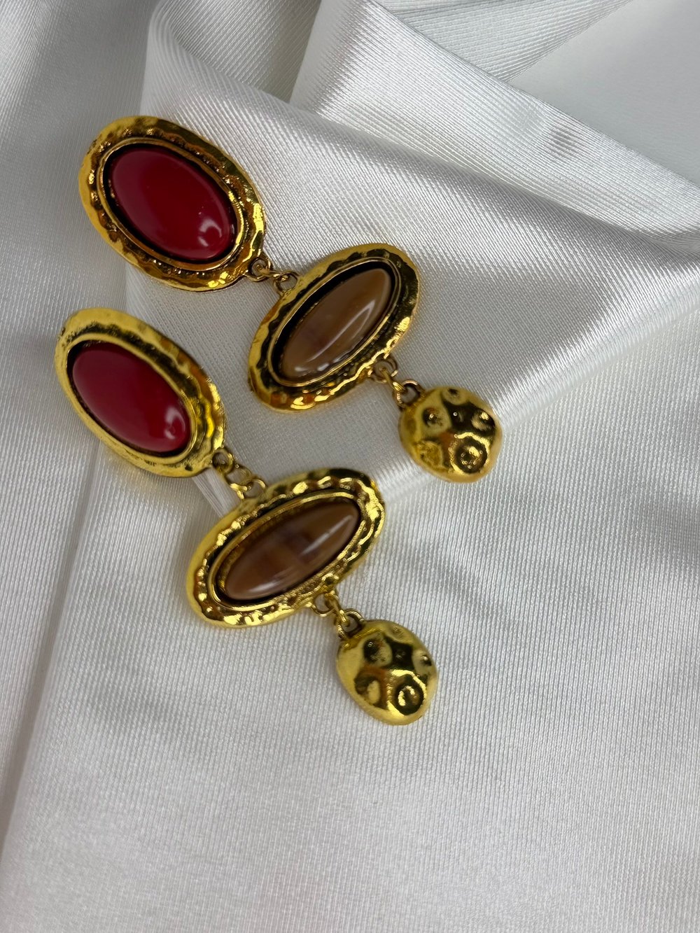 Vintage Scarlet Küpe