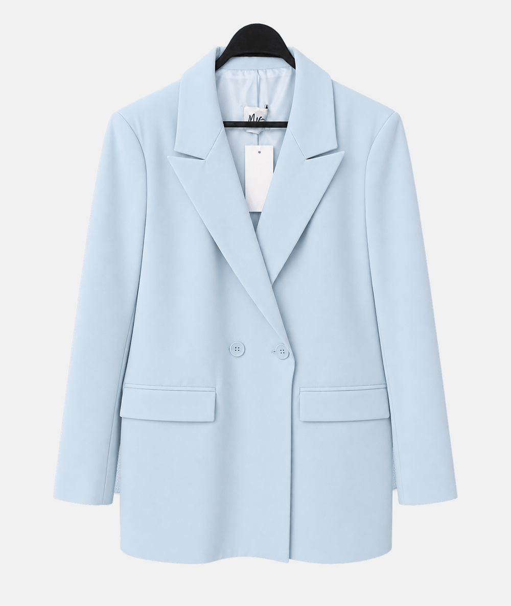 Blazer Ceket - Açık Mavi