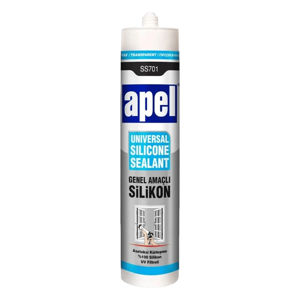 Apel Üniversal Silikon Şeffaf 280 gr.