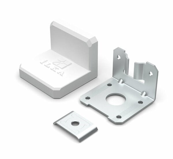 Dolap Askı Elemanı Beyaz Lüks 1,5 mm