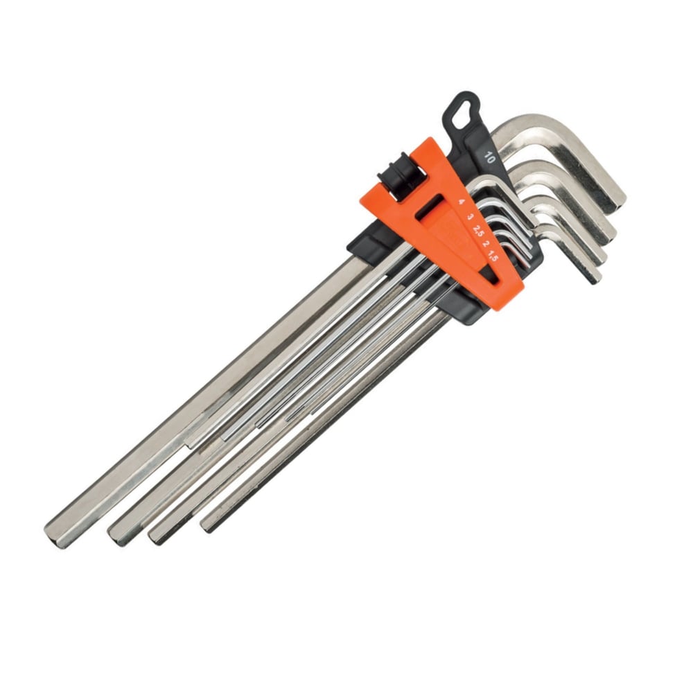Retta RAT4009 L Allen Anahtar Seti Uzun 180 mm 9 Parça