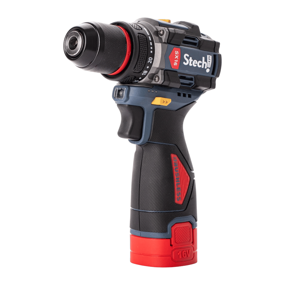 Stechend SX16 Akülü Vidalama 16V 2.0 Ah | Armut Tipi Çift Akülü Matkap
