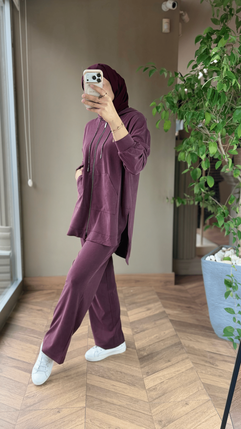 Liora Modal Spor Takım | Bordo
