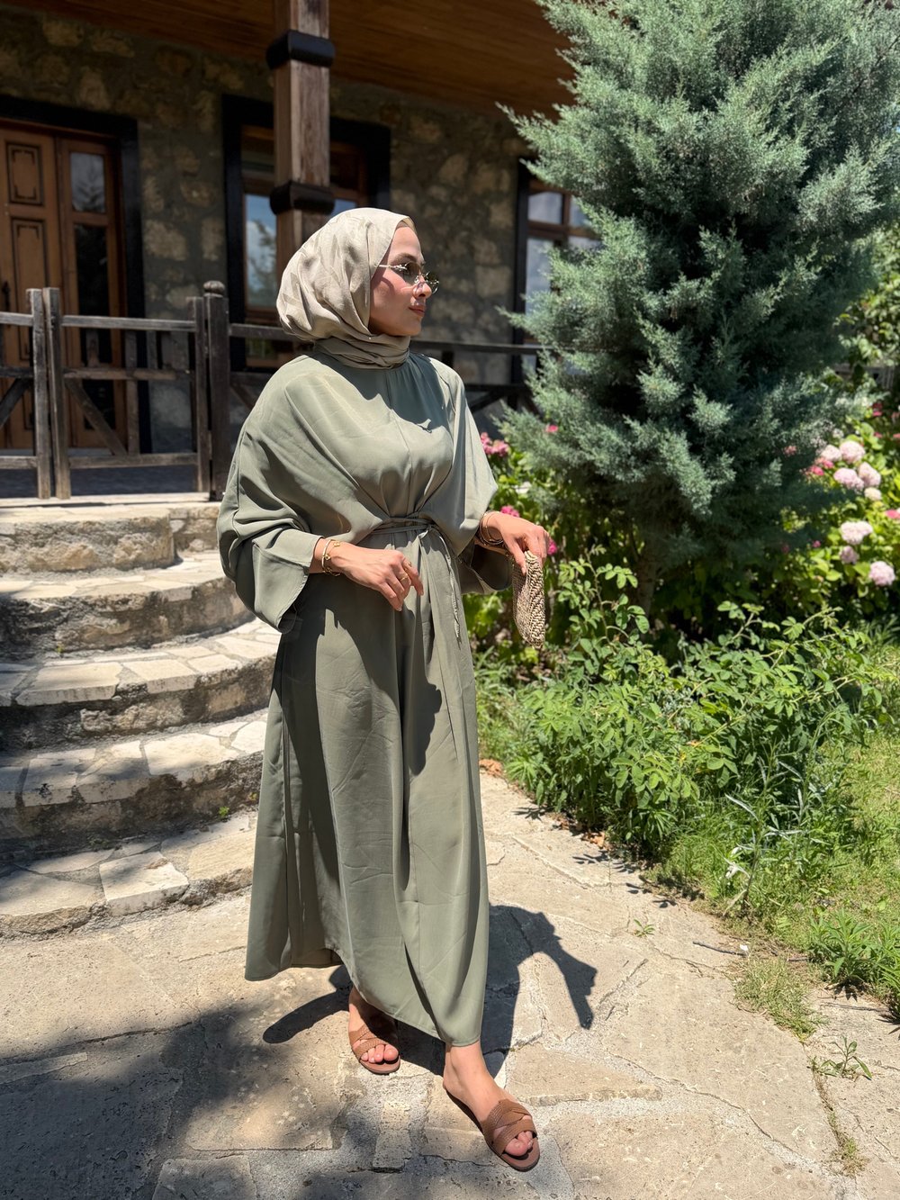 Sahra Elbise | Yeşil