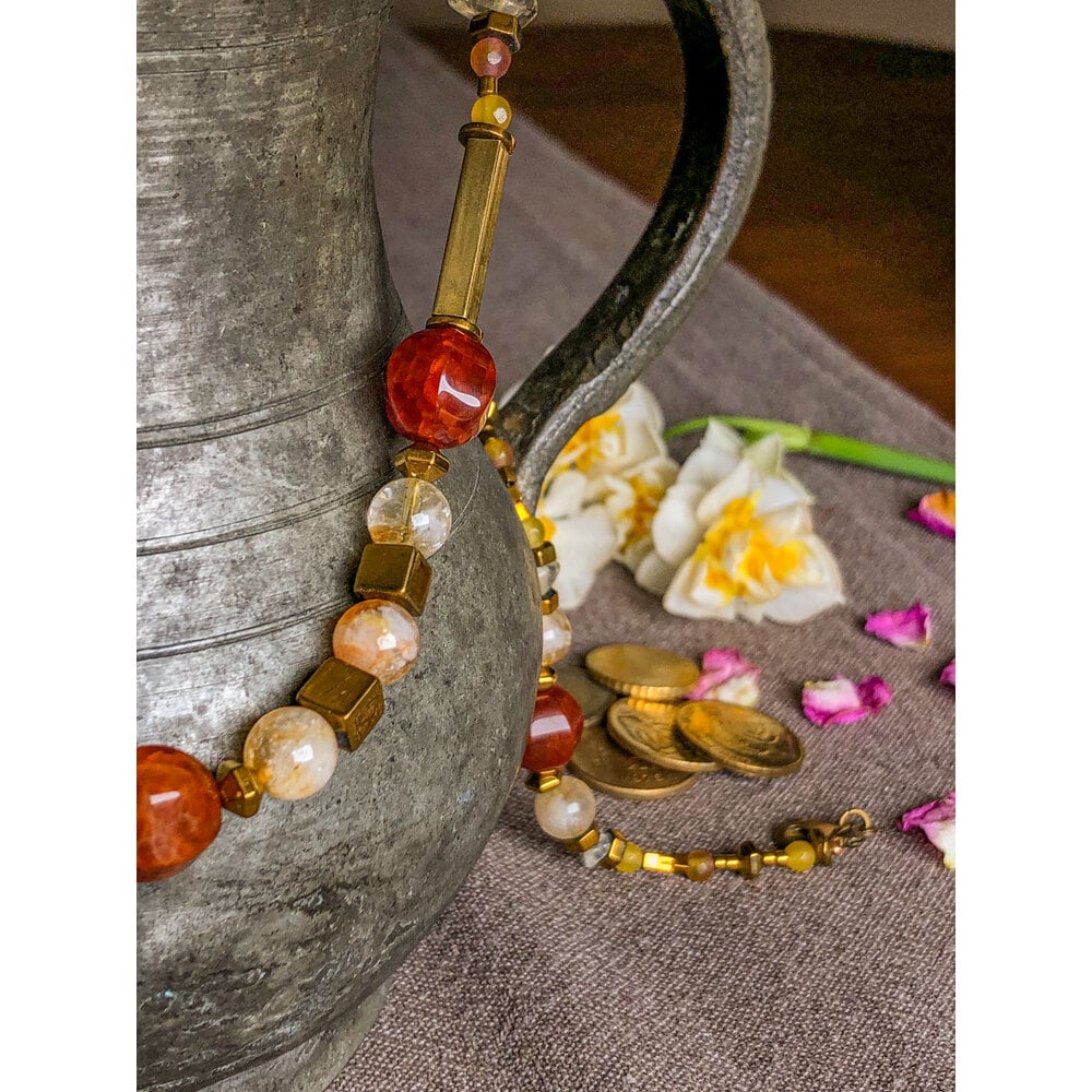Asel Kolye Bileklik Set