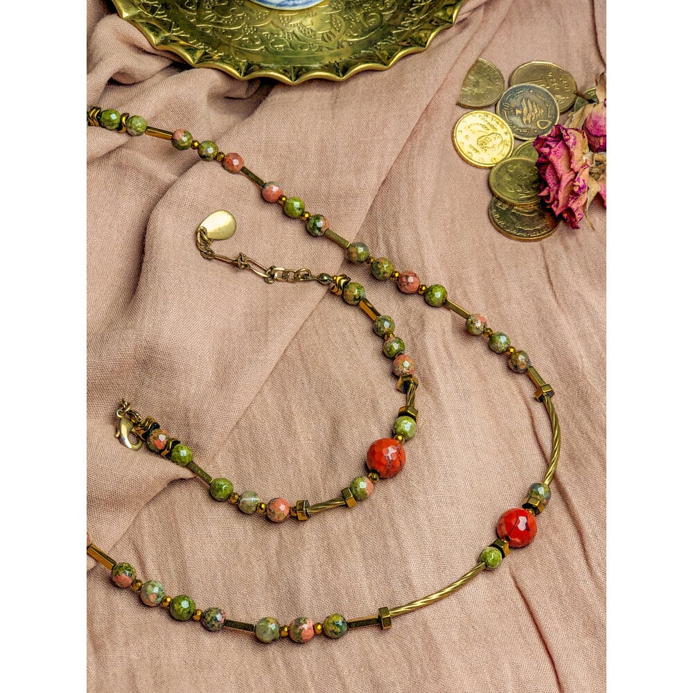 Feyruz Kolye Bileklik Set