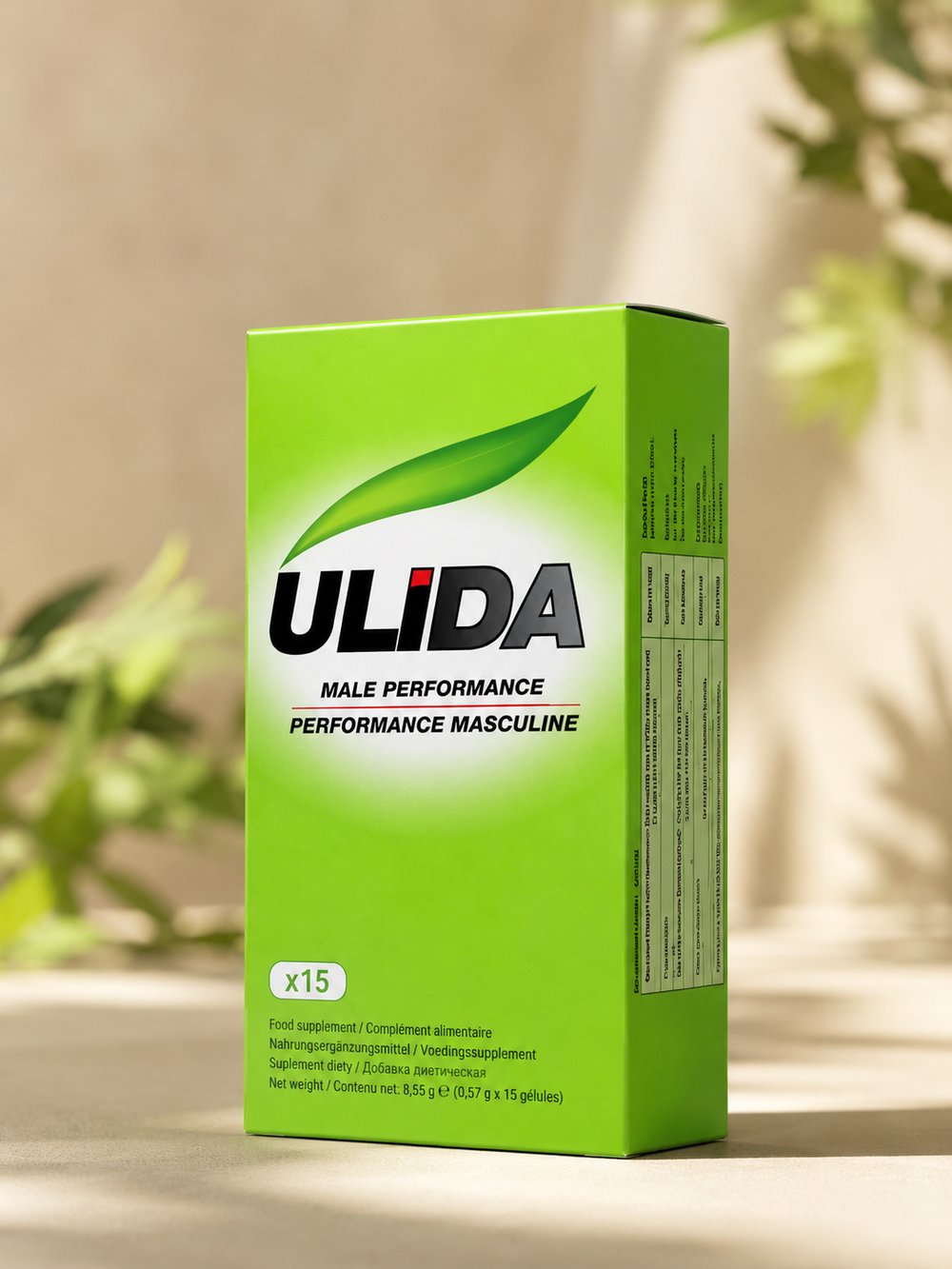 ULIDA PERFORMANCE 15 TABLET
