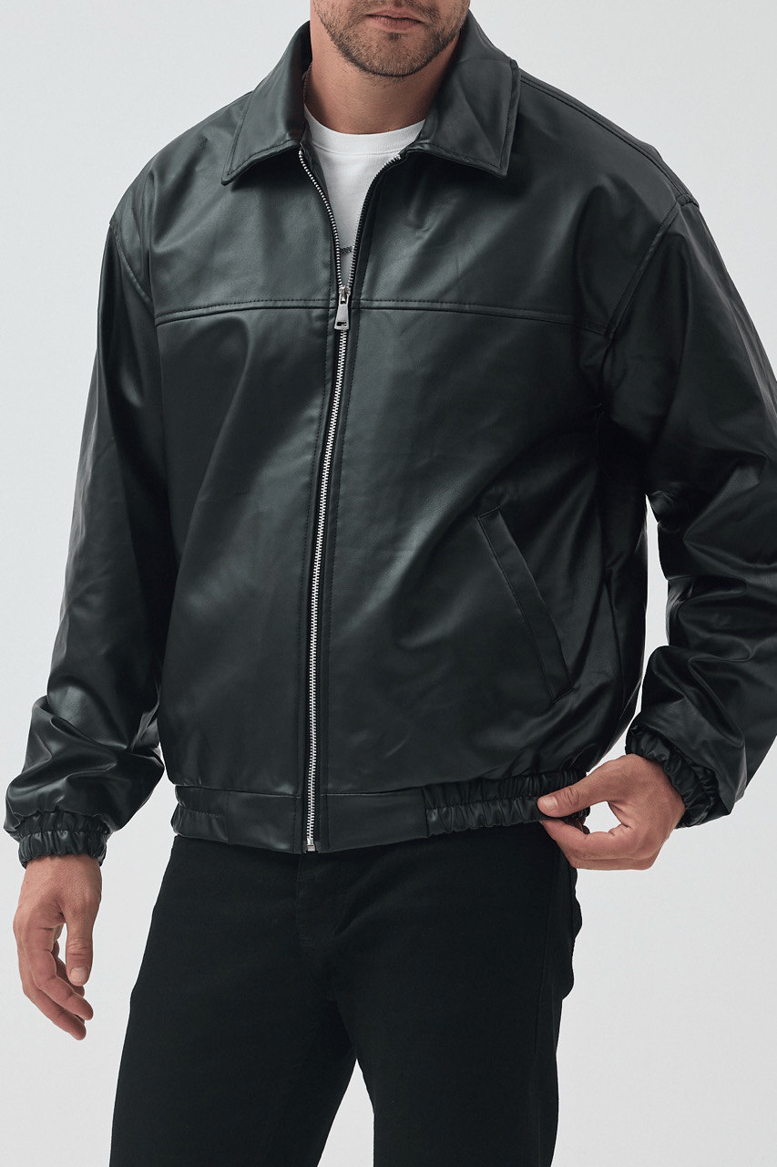 Oversize Deri Ceket