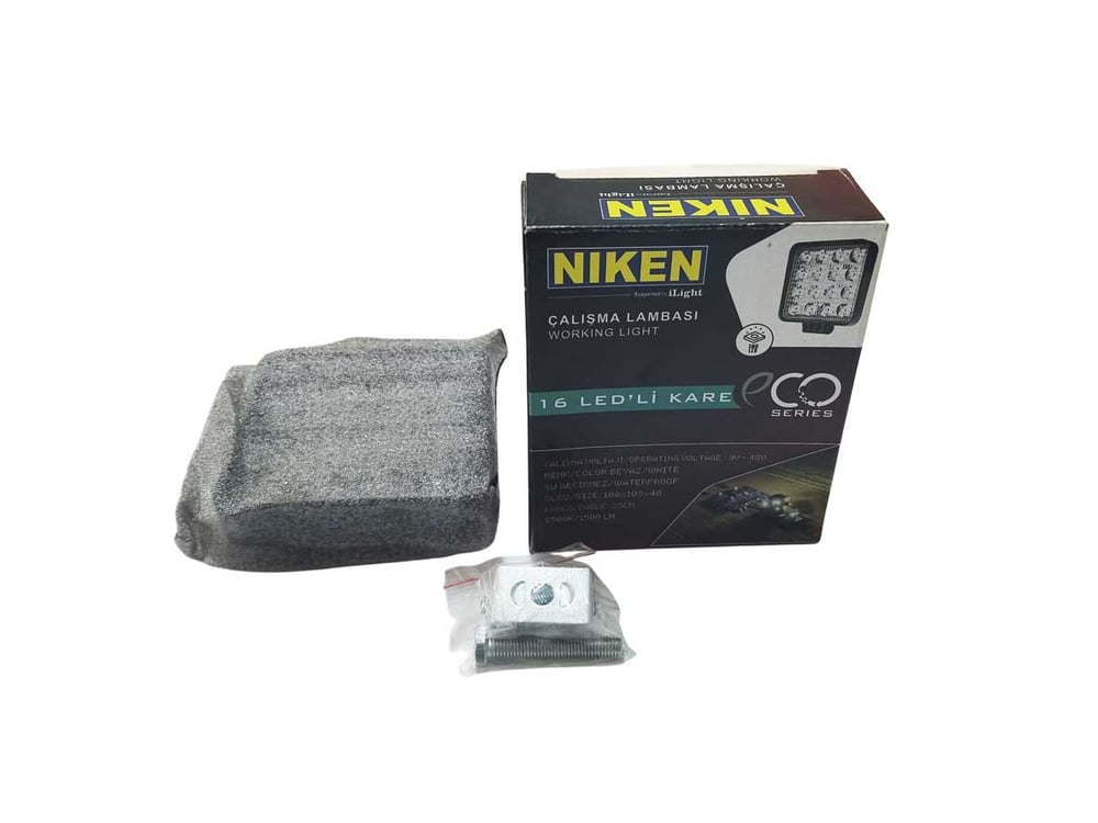 Niken Kare Çalışma Lambası 16 Led Pro Seri