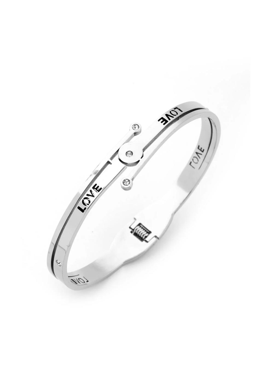 SELİN ACCESSORY ÇELİK KELEPÇE SILVER