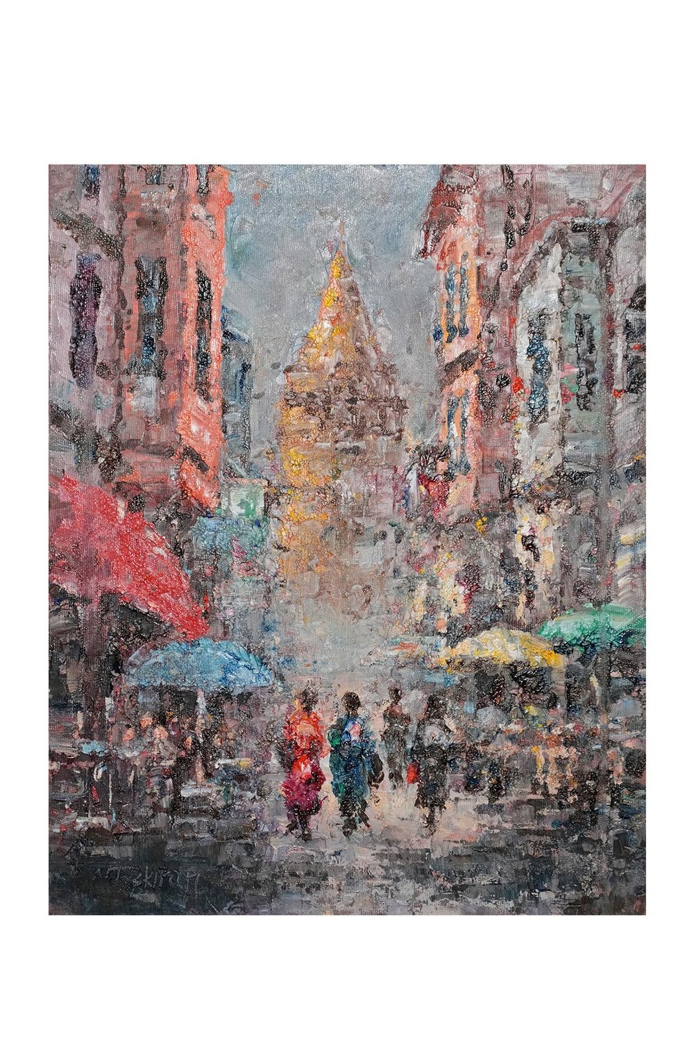 Altın Sarısı Işıkta Galata Kulesi
