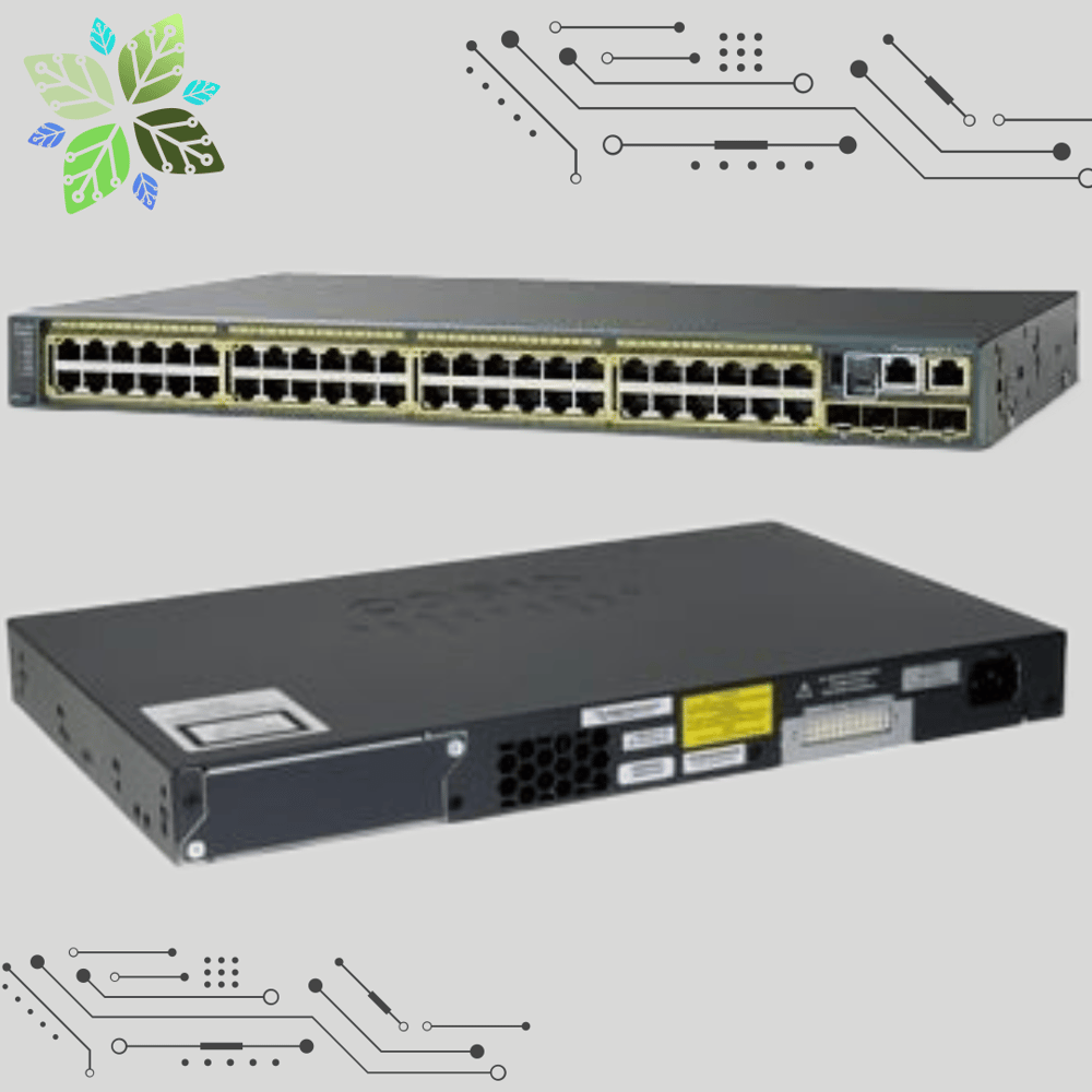 Cisco WS-C2960X-48TS-L  48G 4x1G SFP Switch