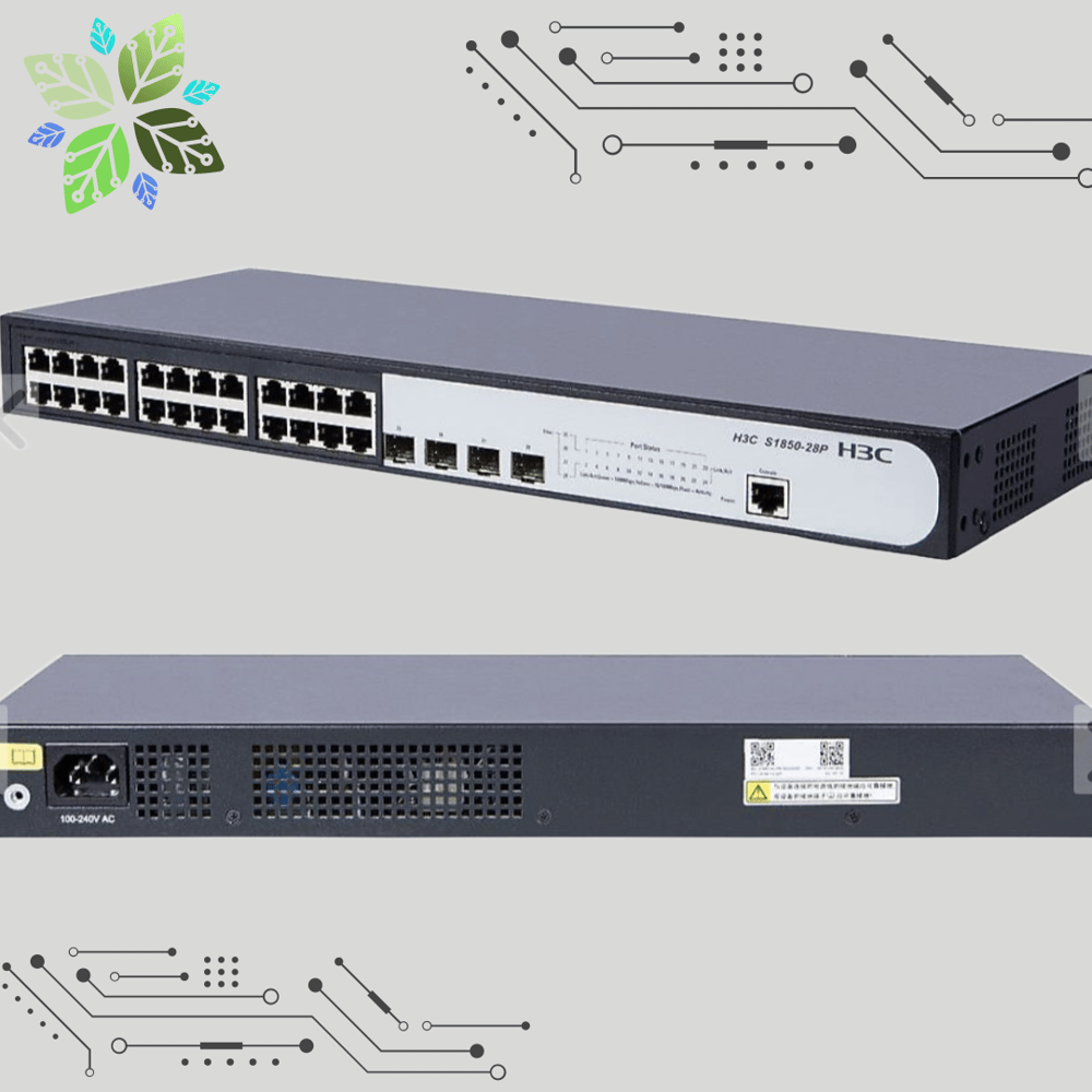 H3C S1850-28P 28-Port Gigabit Ethernet Switch (24GE+4SFP)