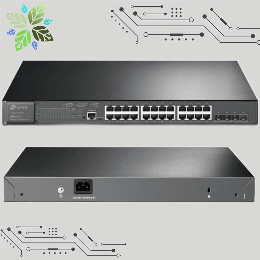 TP-LINK TL-SG3428XMP 24G PoE+ 4x1/10G Switch