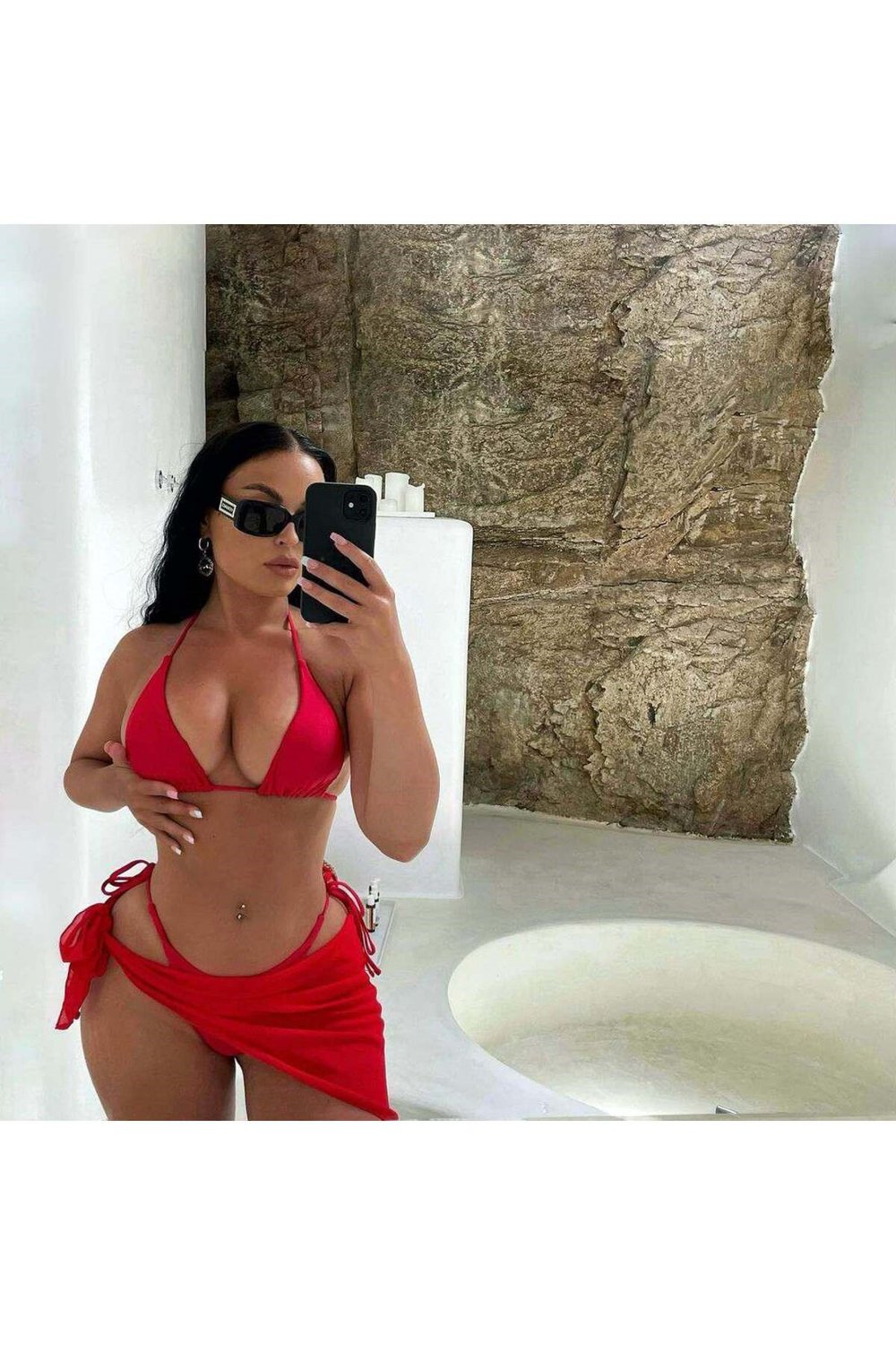 Marven bikini pareo set
