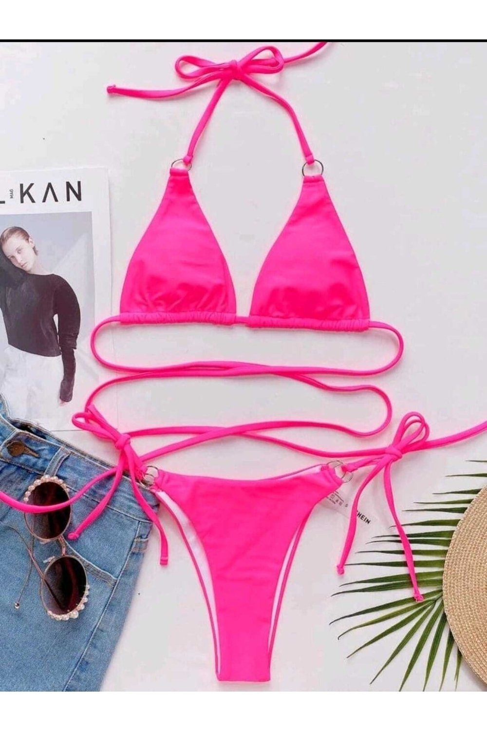 Pink Bikini Set