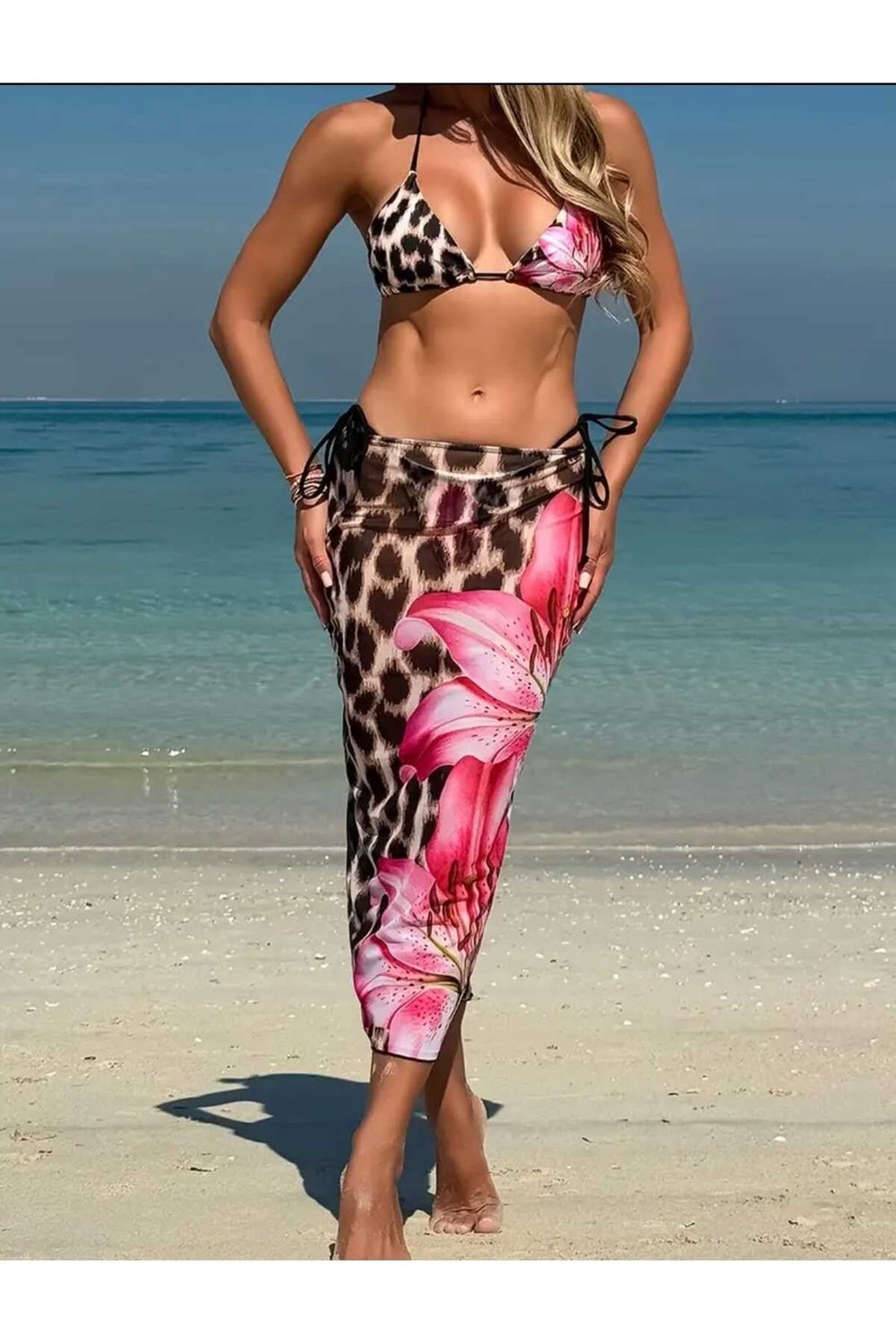 Solita bikini pareo set