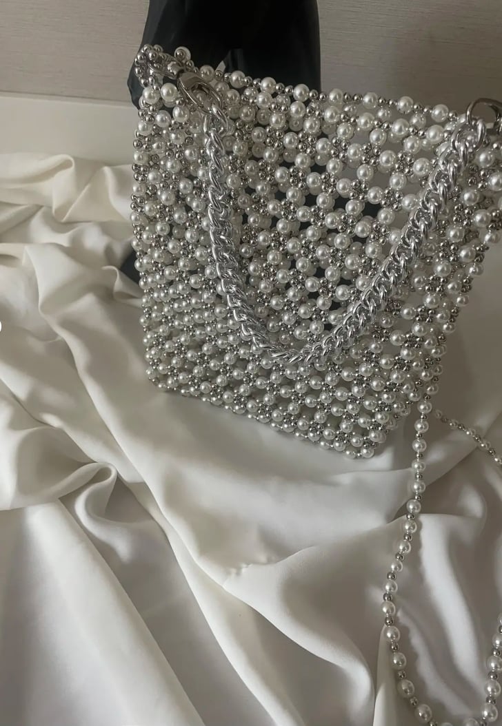 Pearl Bag Silver