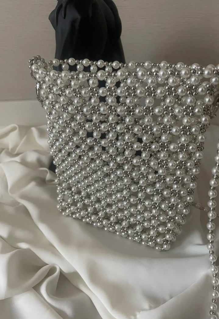 Pearl Bag Silver
