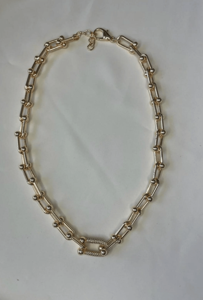 Taşlı Tiffany Kolye