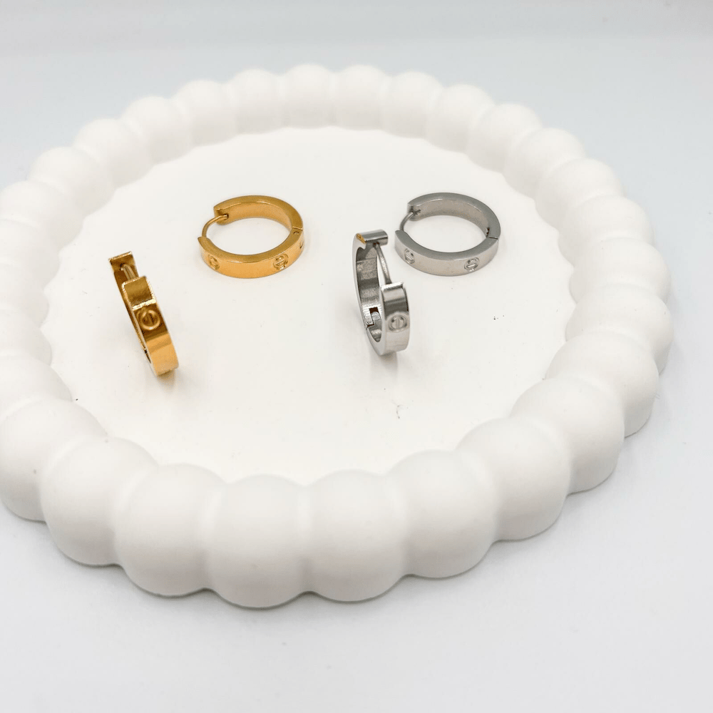 Çelik Crt Halka Küpe 1,5cm