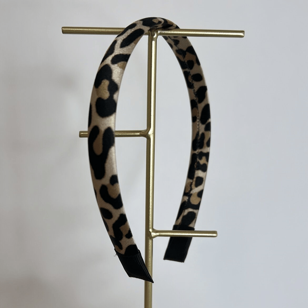 Leopar Desen Taç 1,5cm