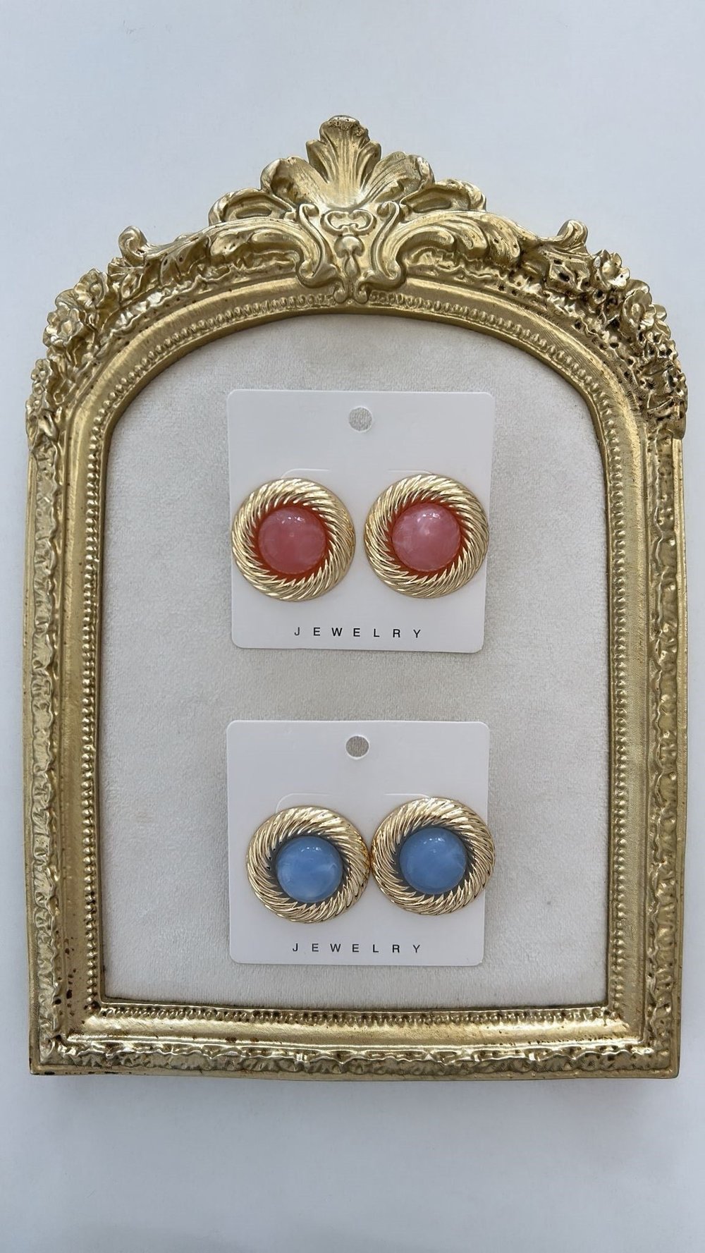 Özel Seri Daire Küpe 4 cm