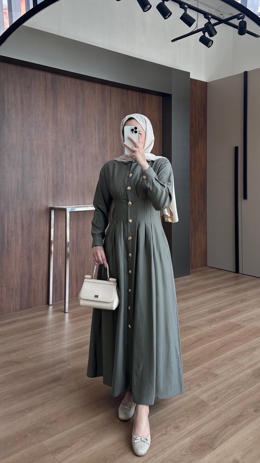 Versa Elbise | Yeşil