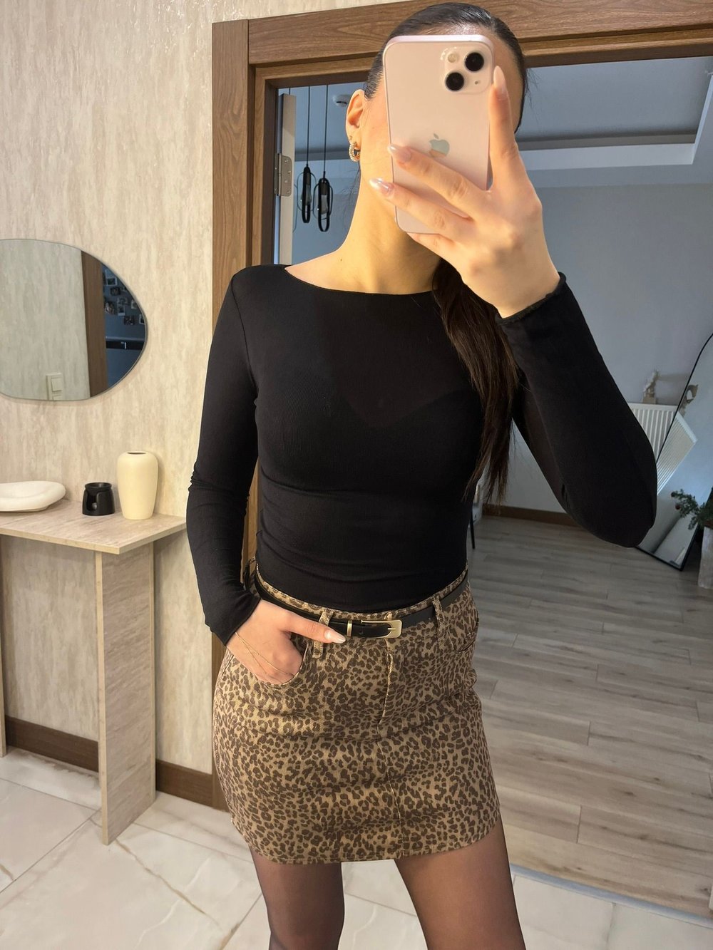 Basic Kaşmir Bluz Siyah