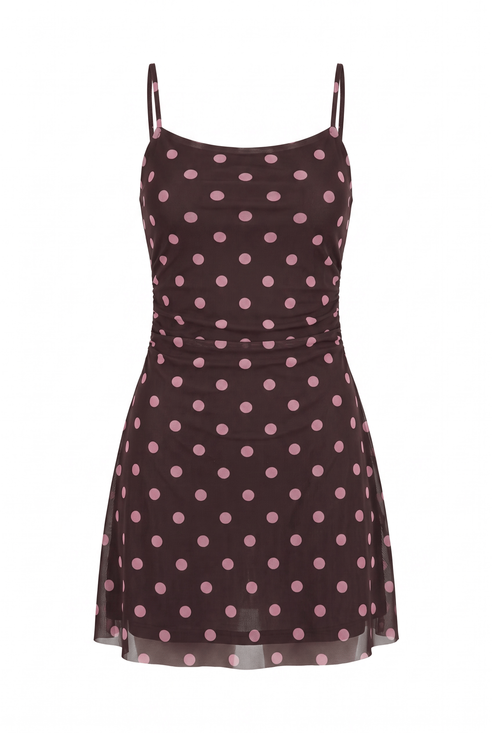 Puantiye Desen Mini Elbise