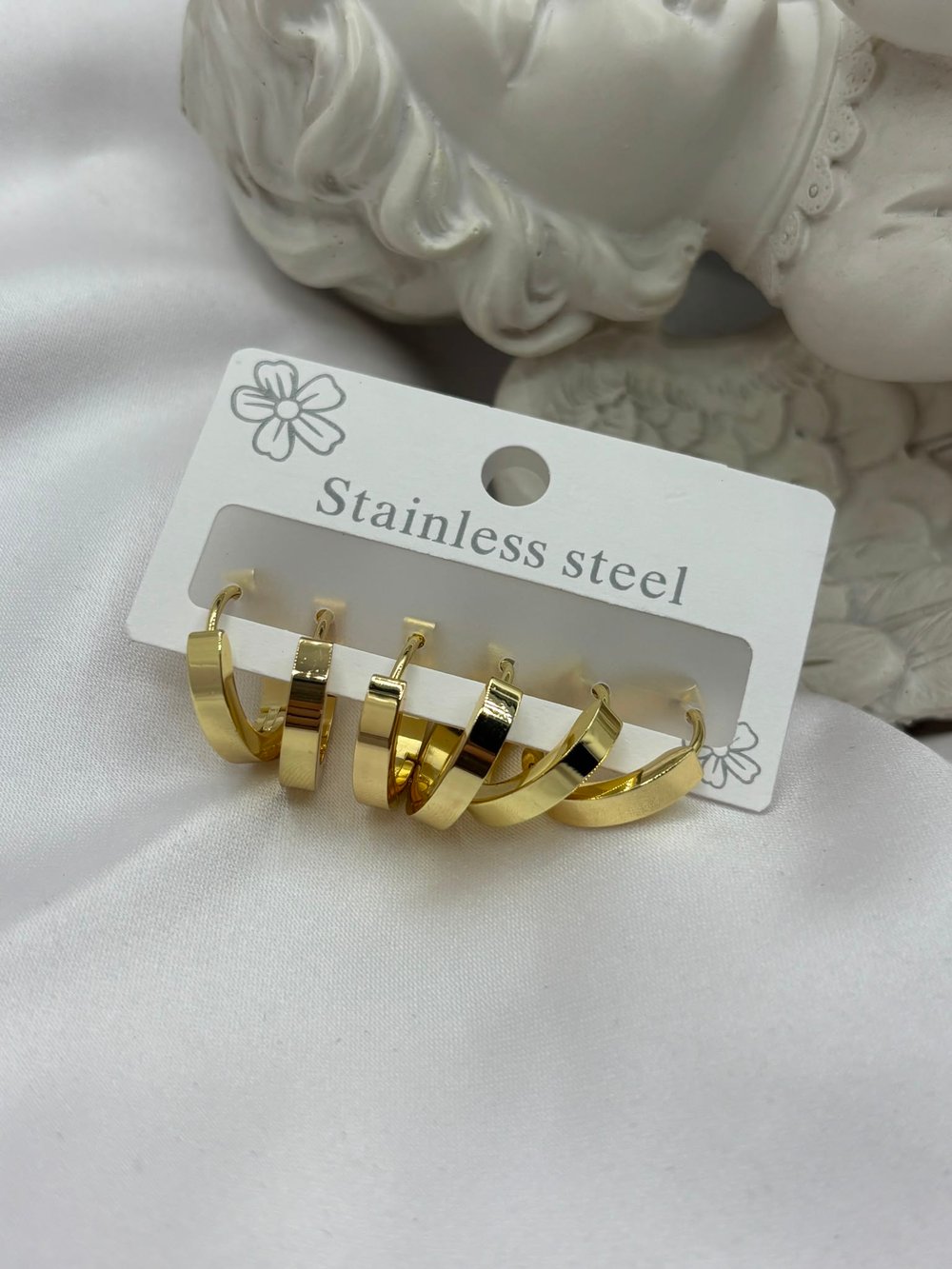ÇELİK KÜPEKüpeler26-RSA-2001Celik Taki AccesoriesÇELİK KÜPE