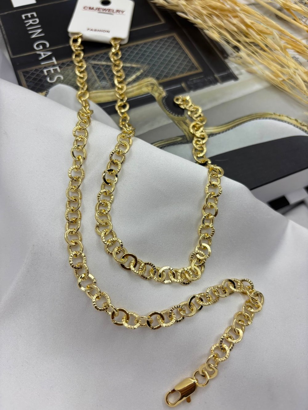 CM JEWELLERY 60 CMXUPİNG MODELLERİ26-RİSA-25012Celik Taki AccesoriesCM JEWELLERY 60 CM