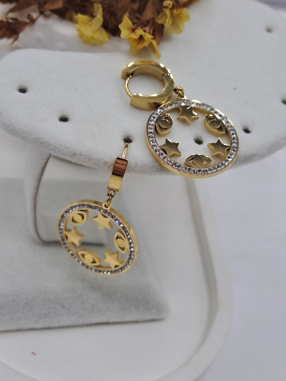 Gold Küpe