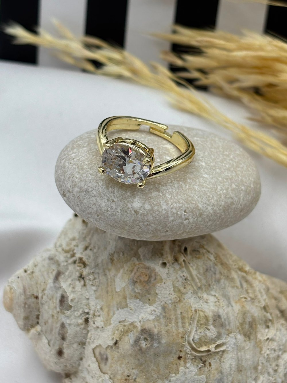 MARKİZ YÜZÜKYüzük26-KDR-0019Celik Taki AccesoriesMARKİZ YÜZÜK