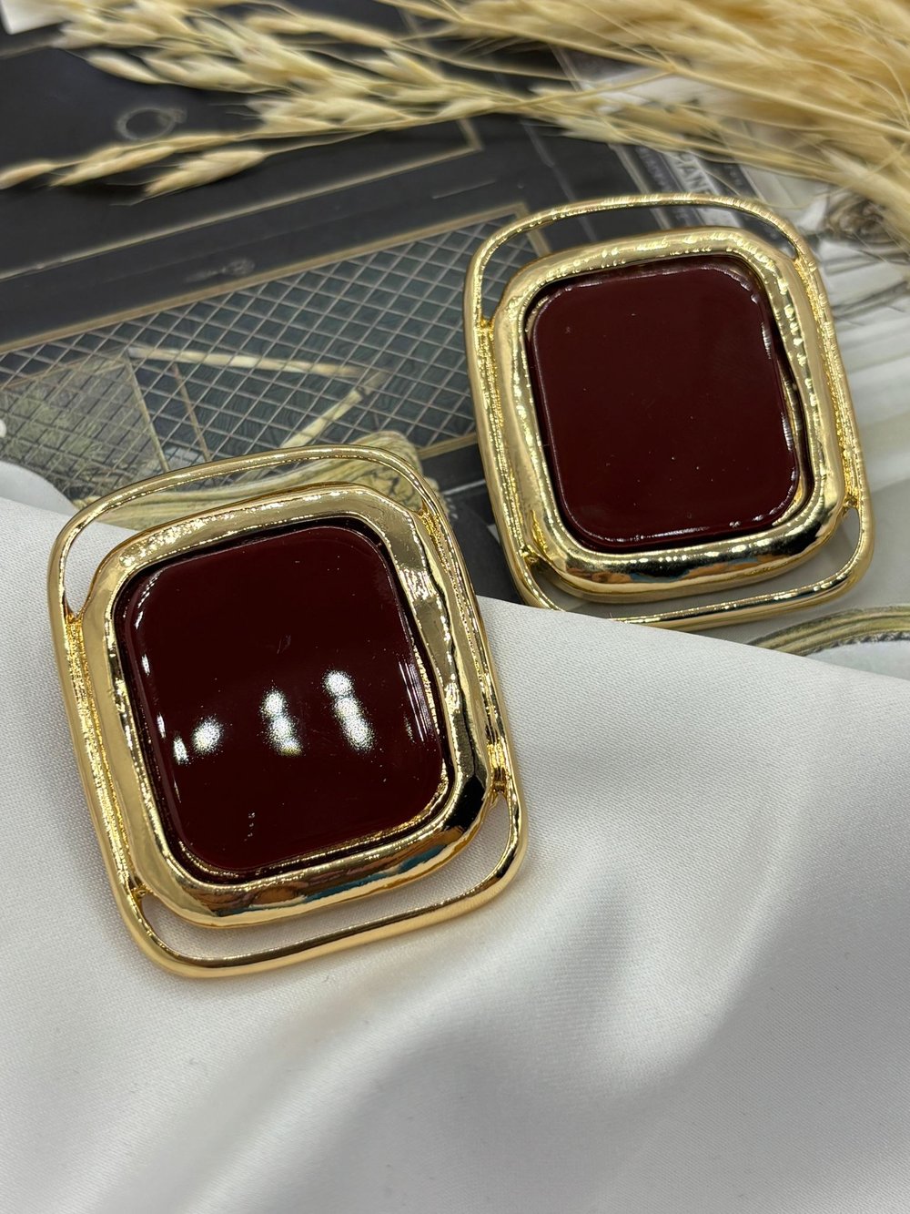 VİP KÜPE BORDOKüpeler26-ARL-90014Celik Taki AccesoriesVİP KÜPE BORDO