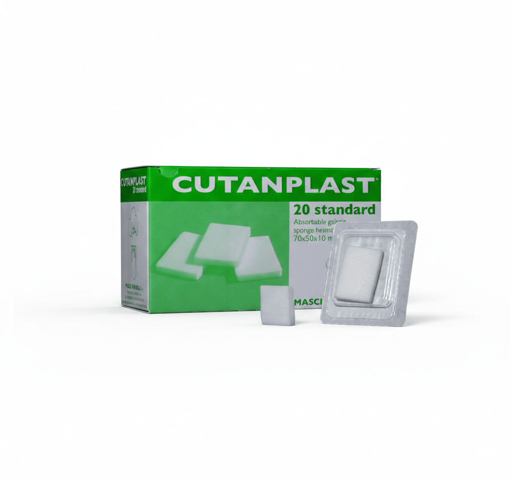 CUTANPLAST SPONGOSTAN KANAMA DURDURUCU SÜNGER 70X50X10