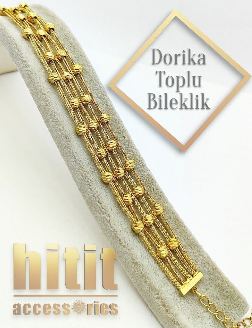 5 SIRALI DORİKA BİLEKLİK